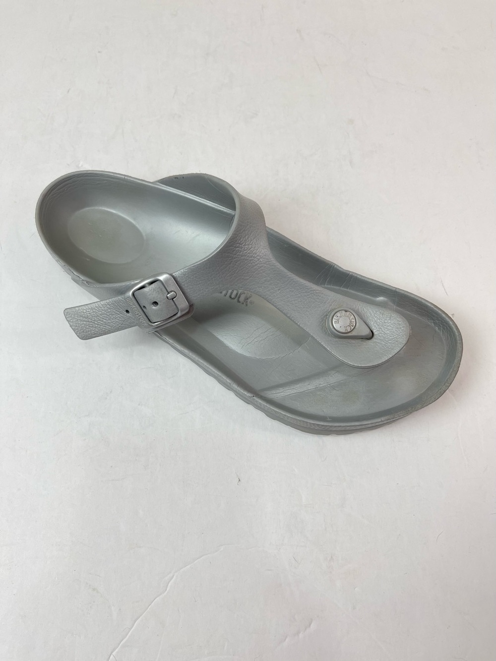 Birkenstock Gizeh EVA Sandal Thong Gray Regular Women’s Size 40 L 9/M 7
